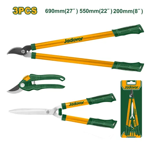 SET Juego 3PCS de Podar JADEVER