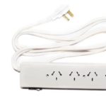 Zapatilla electrica 4 tomas alargue 1.5 mt con interruptor