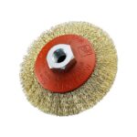 Cepillo Plato 4" Acero Trenzado